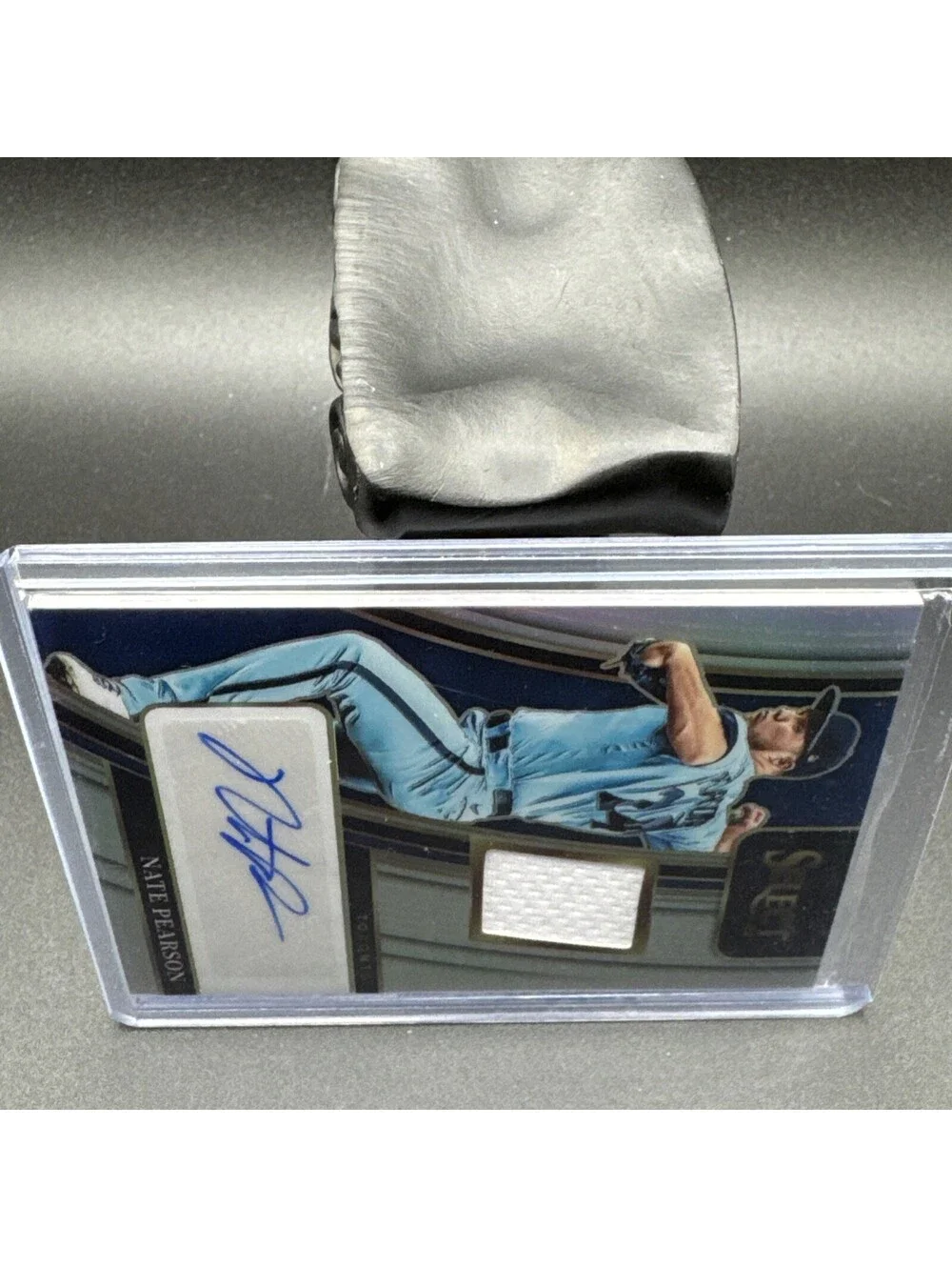 Nate Pearson Select Autograph & Swatch No. SM-NP 2022 - 73/99 with Protector